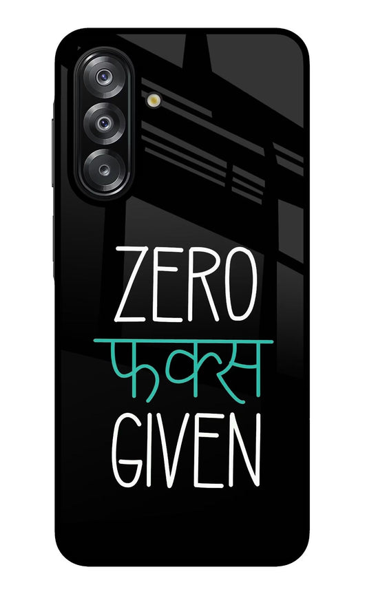 Zero Fucks Given Samsung A26 Back Cover