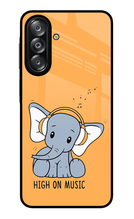 High On Music Samsung A26 Back Cover