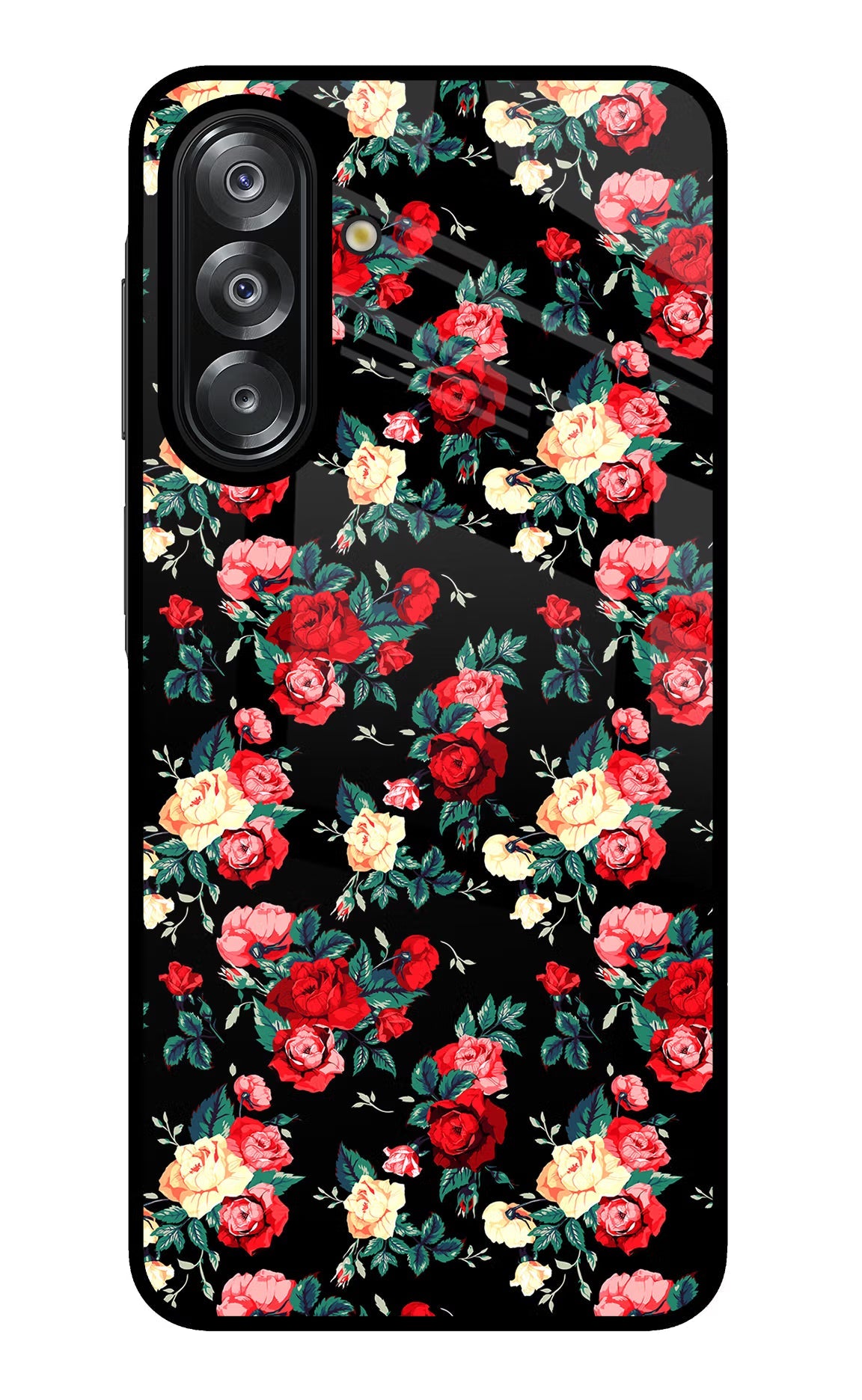 Rose Pattern Samsung A26 Back Cover