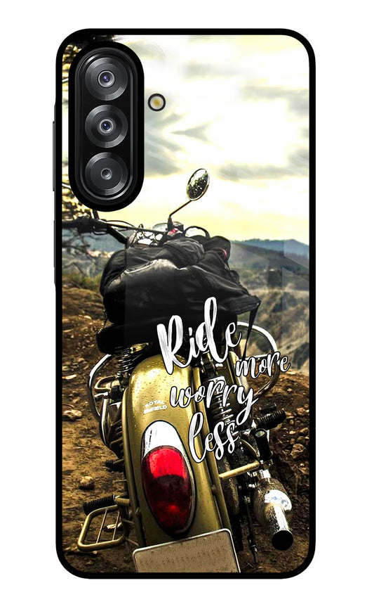 Ride More Worry Less Samsung A26 Back Cover