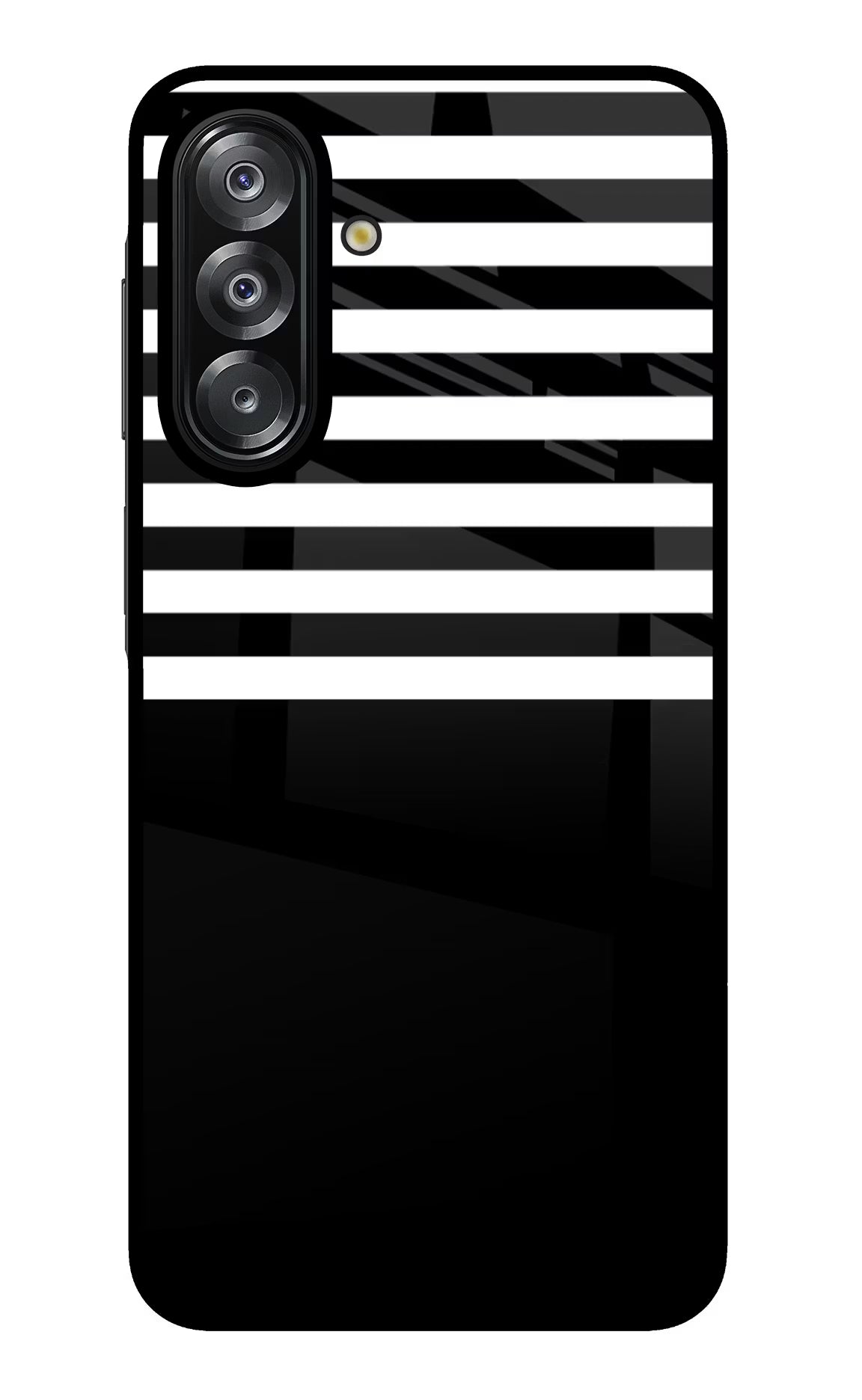 Black and White Print Samsung A26 Back Cover