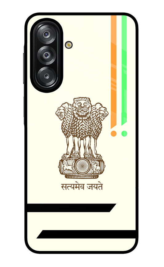 Satyamev Jayate Brown Logo Samsung A26 Back Cover