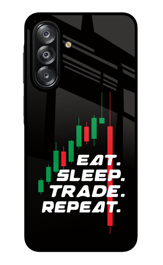 Eat Sleep Trade Repeat Samsung A26 Back Cover