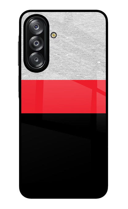 Tri Color Pattern Samsung A26 Back Cover