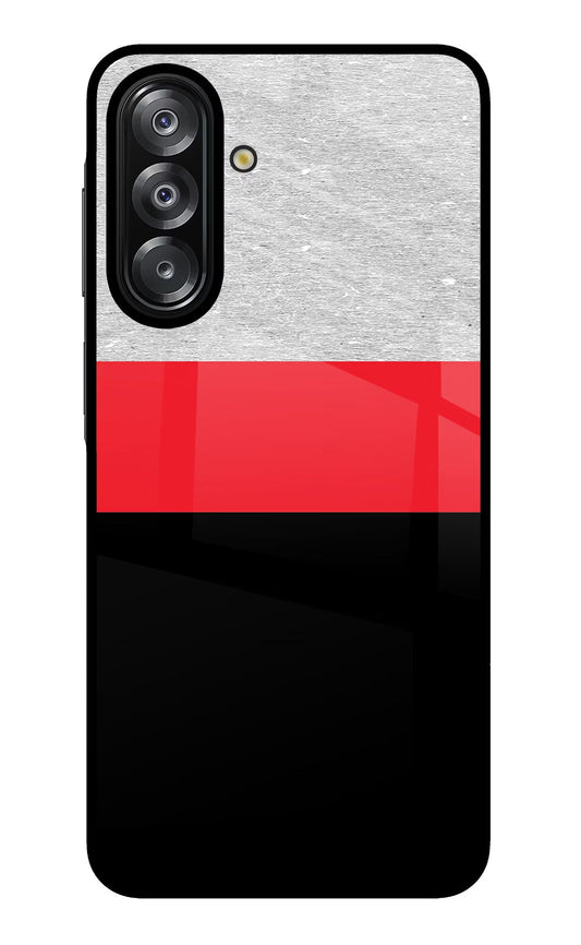 Tri Color Pattern Samsung A26 Back Cover