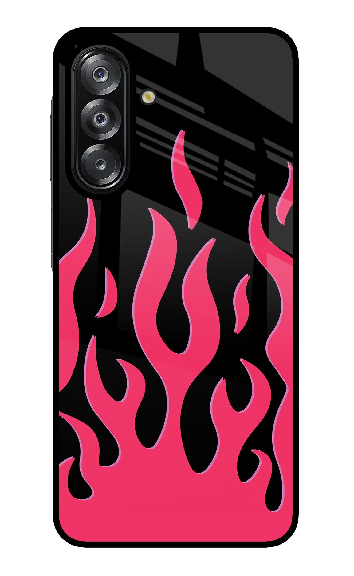 Fire Flames Samsung A26 Back Cover