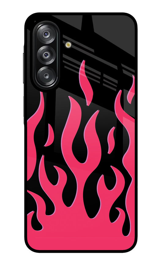 Fire Flames Samsung A26 Back Cover