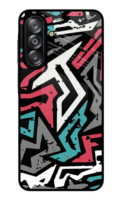 Geometric Graffiti Samsung A26 Back Cover
