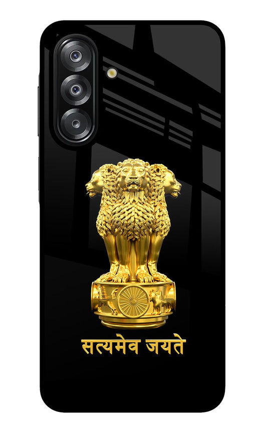 Satyamev Jayate Golden Samsung A26 Back Cover
