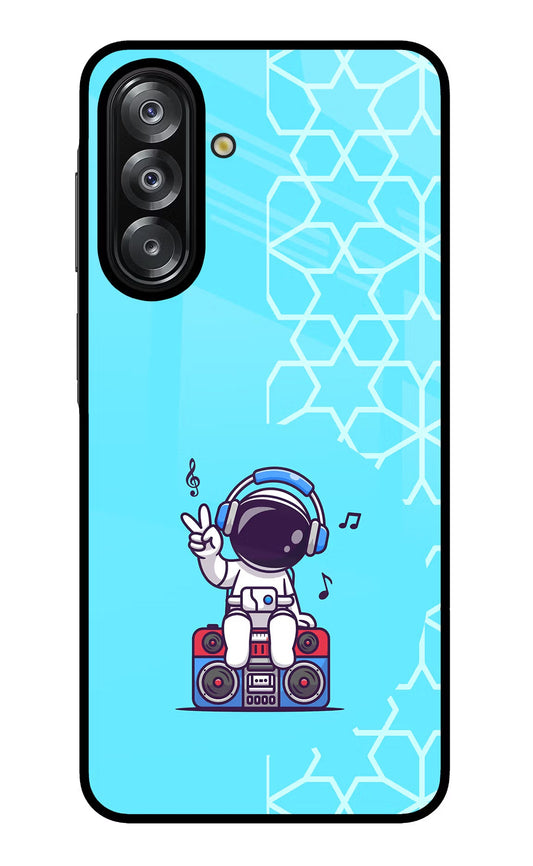 Cute Astronaut Chilling Samsung A26 Back Cover