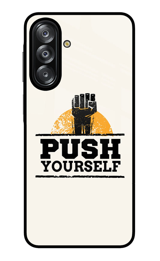 Push Yourself Samsung A26 Glass Case