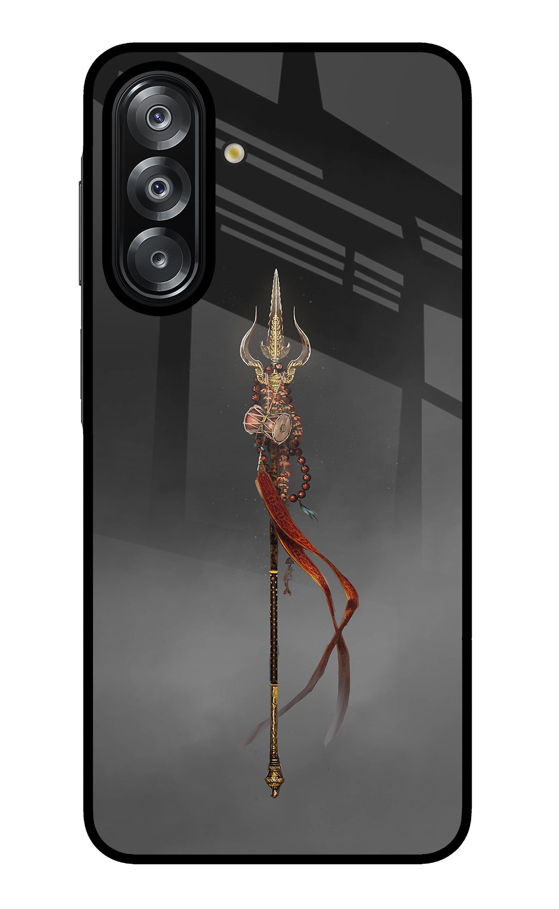 Shiv Trishul Samsung A26 Glass Case