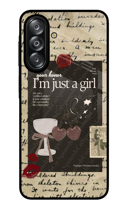 I am just a girl Samsung A26 Back Cover