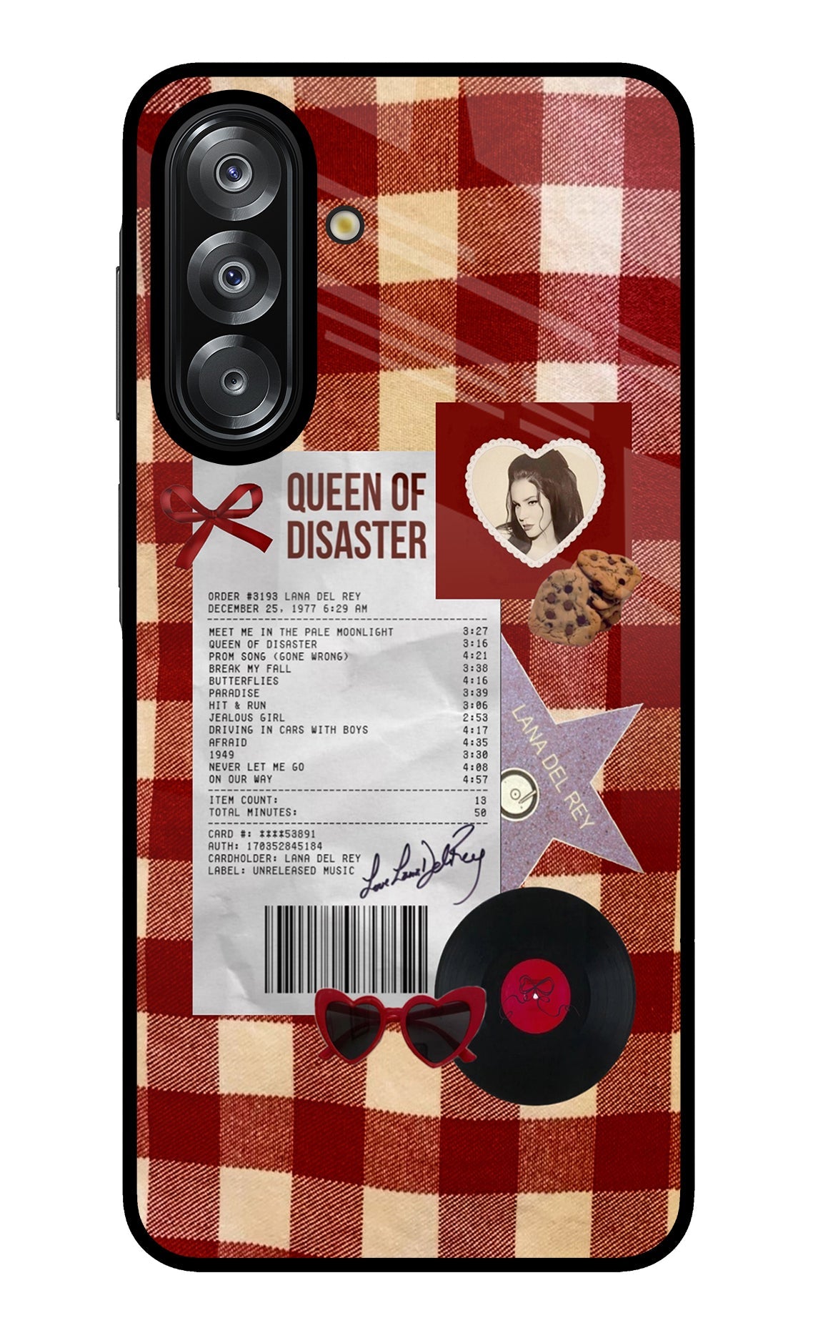Queen of Disaster Samsung A26 Back Cover