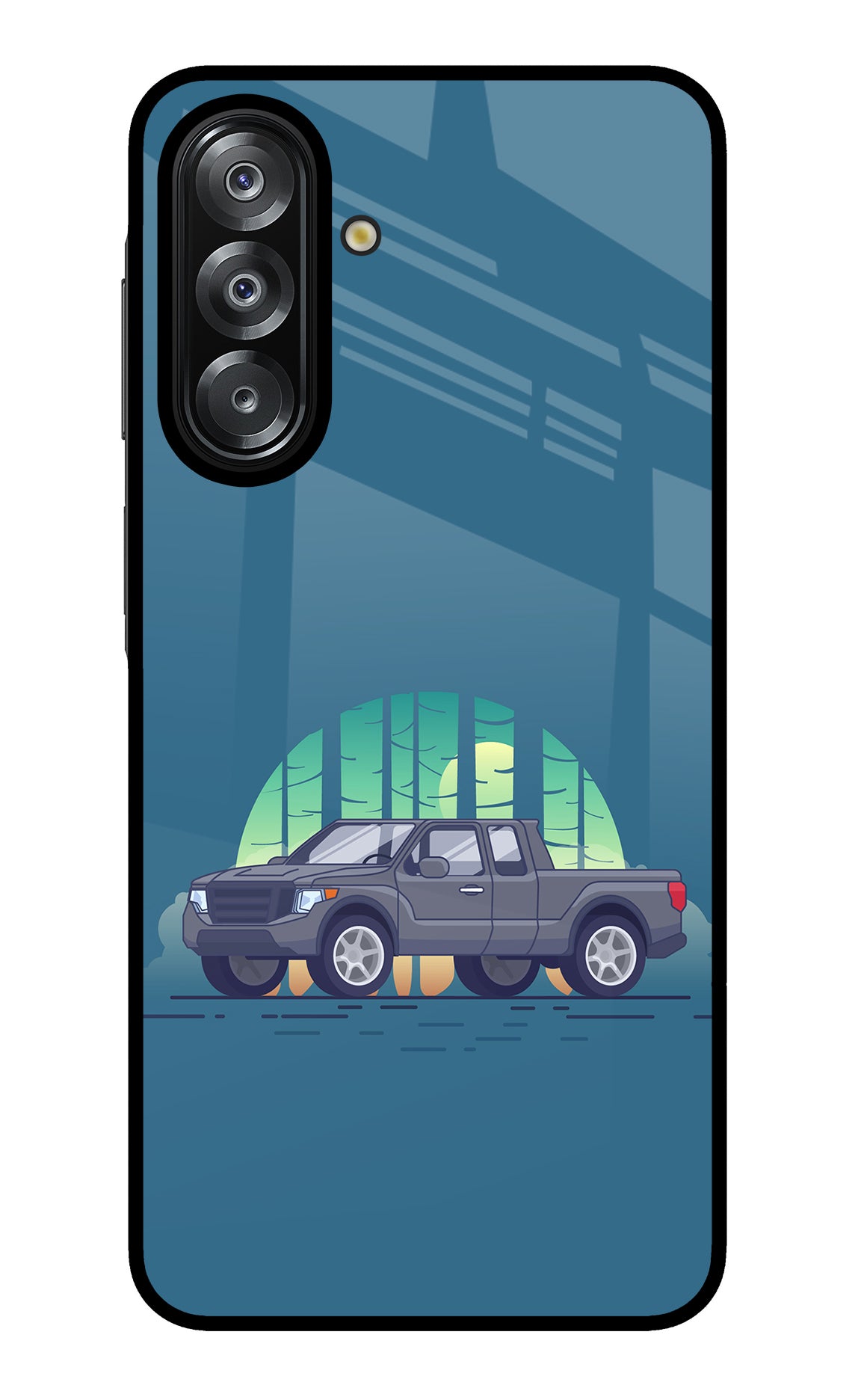 Retro Garage Vibe Samsung A26 Glass Case