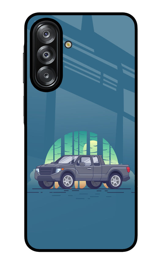 Retro Garage Vibe Samsung A26 Glass Case