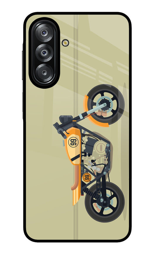 Vertical Speedster Samsung A26 Glass Case