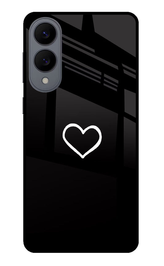 Heart Samsung S25 Edge Back Cover