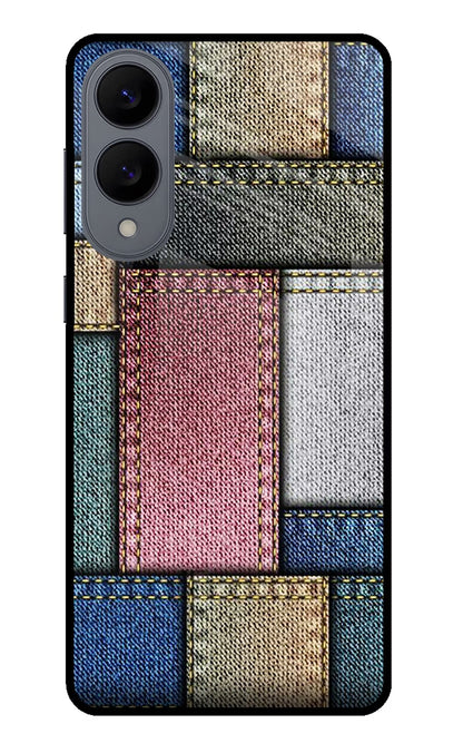 Multicolor Jeans Samsung S25 Edge Back Cover