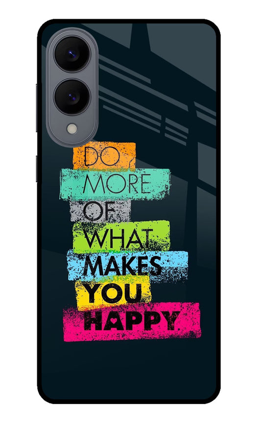 Do More Of What Makes You Happy Samsung S25 Edge Back Cover