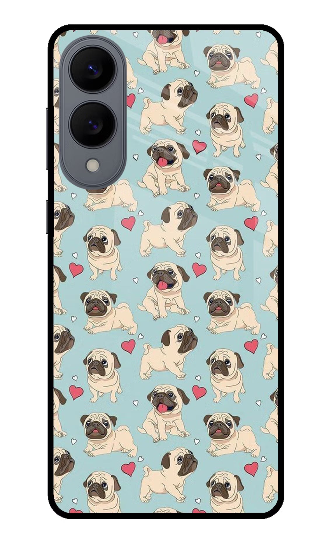 Pug Dog Samsung S25 Edge Back Cover