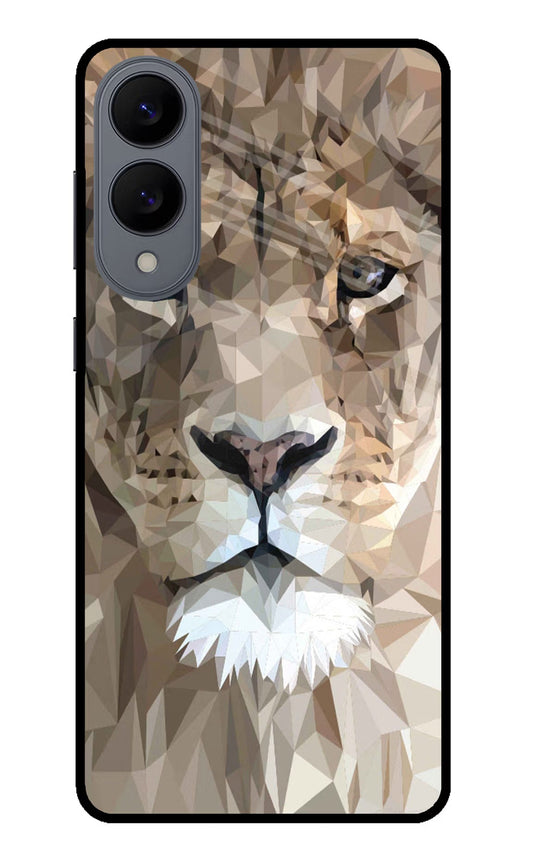 Lion Art Samsung S25 Edge Glass Case