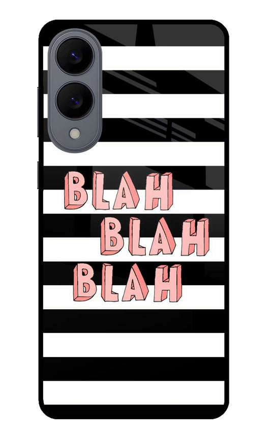 Blah Blah Blah Samsung S25 Edge Back Cover