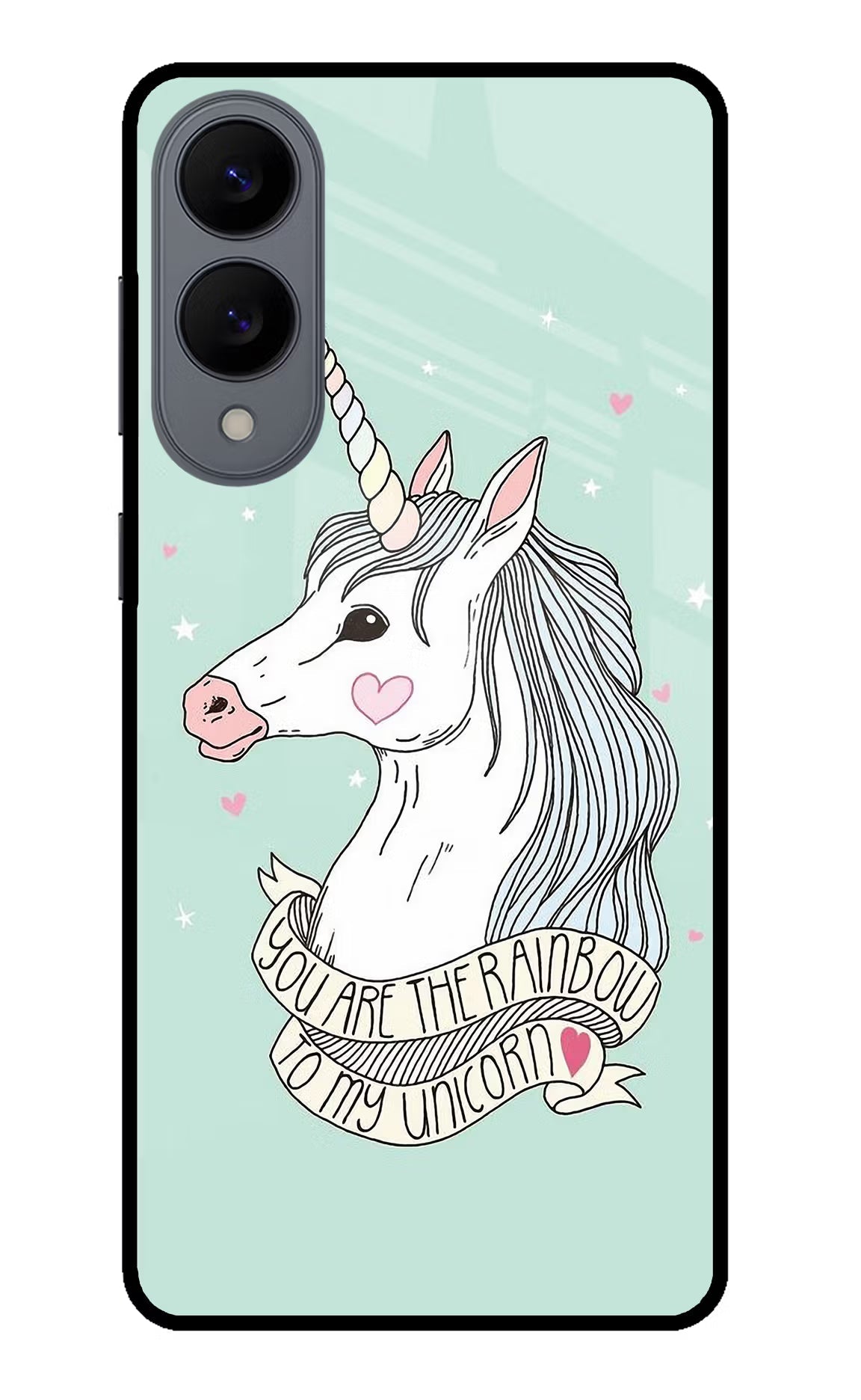 Unicorn Wallpaper Samsung S25 Edge Back Cover