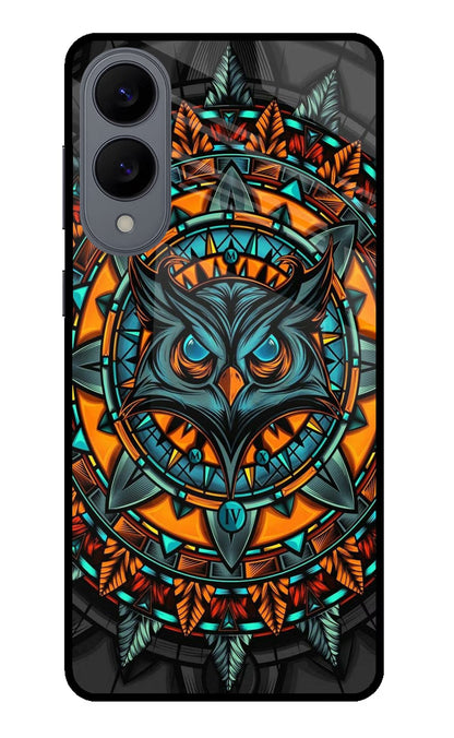 Angry Owl Art Samsung S25 Edge Back Cover