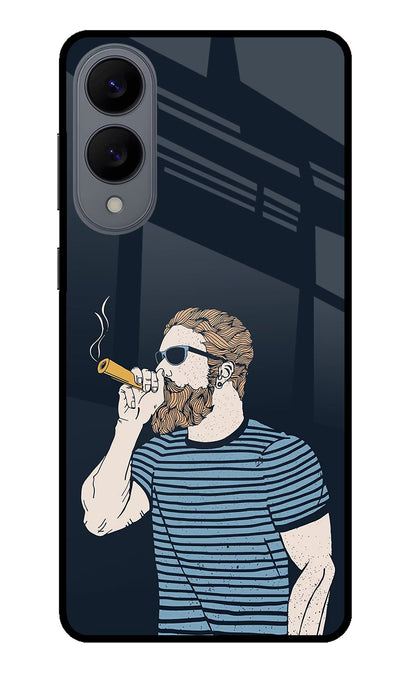 Smoking Samsung S25 Edge Back Cover