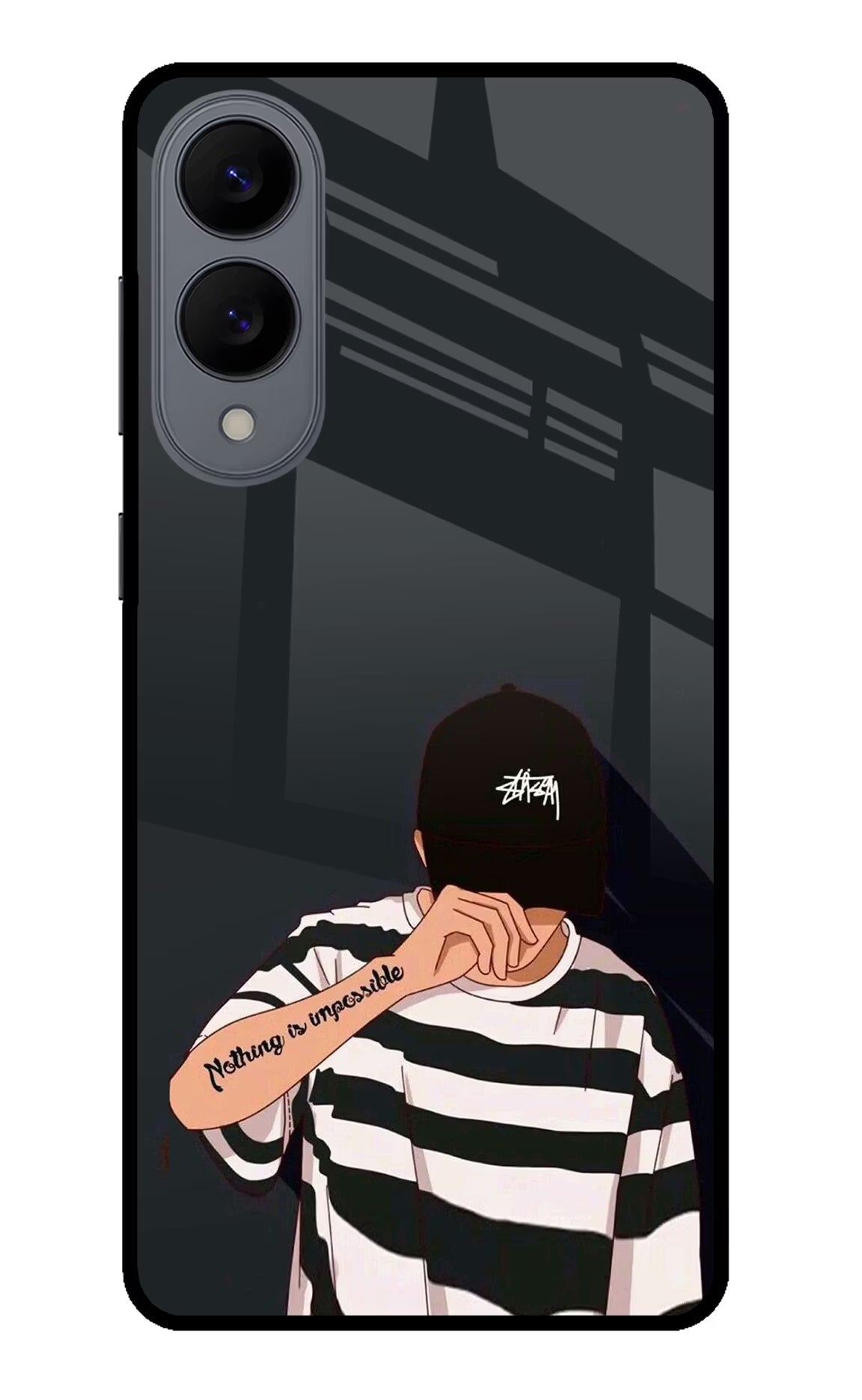 Aesthetic Boy Samsung S25 Edge Back Cover