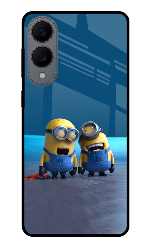 Minion Laughing Samsung S25 Edge Back Cover