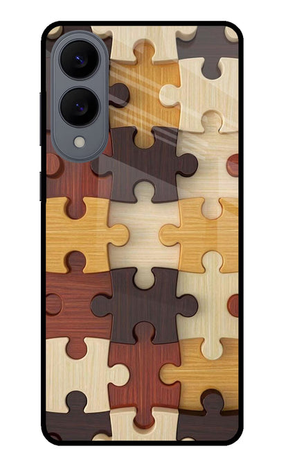 Wooden Puzzle Samsung S25 Edge Back Cover