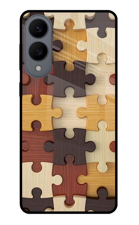 Wooden Puzzle Samsung S25 Edge Back Cover