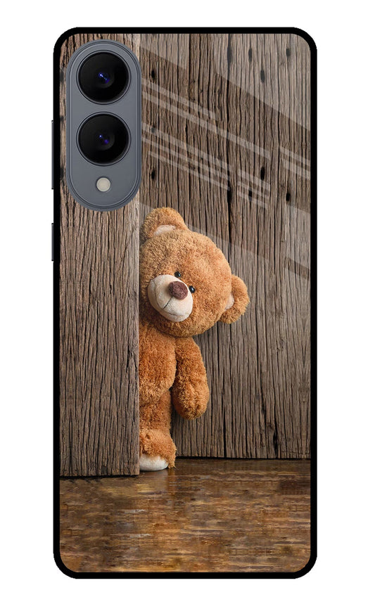 Teddy Wooden Samsung S25 Edge Back Cover