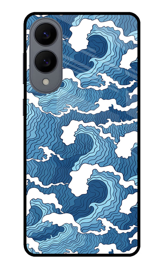 Blue Waves Samsung S25 Edge Back Cover