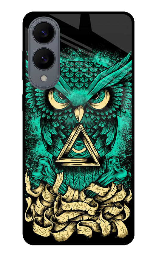 Green Owl Samsung S25 Edge Back Cover