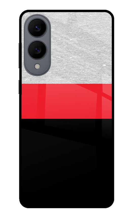 Tri Color Pattern Samsung S25 Edge Back Cover