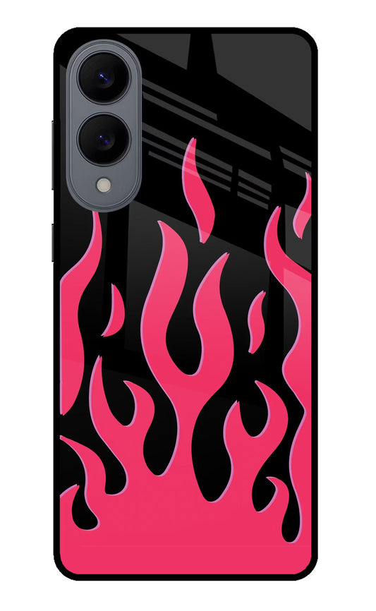 Fire Flames Samsung S25 Edge Back Cover