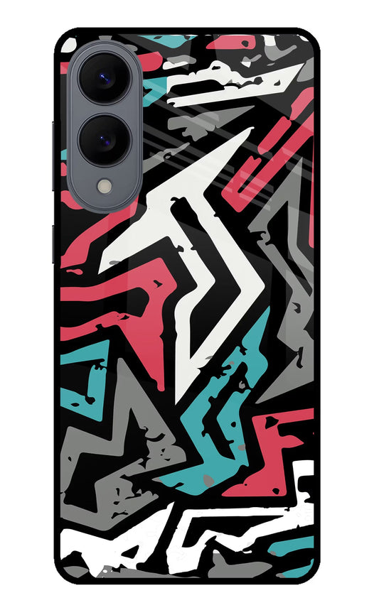 Geometric Graffiti Samsung S25 Edge Back Cover