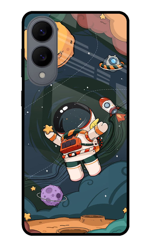 Cartoon Astronaut Samsung S25 Edge Back Cover