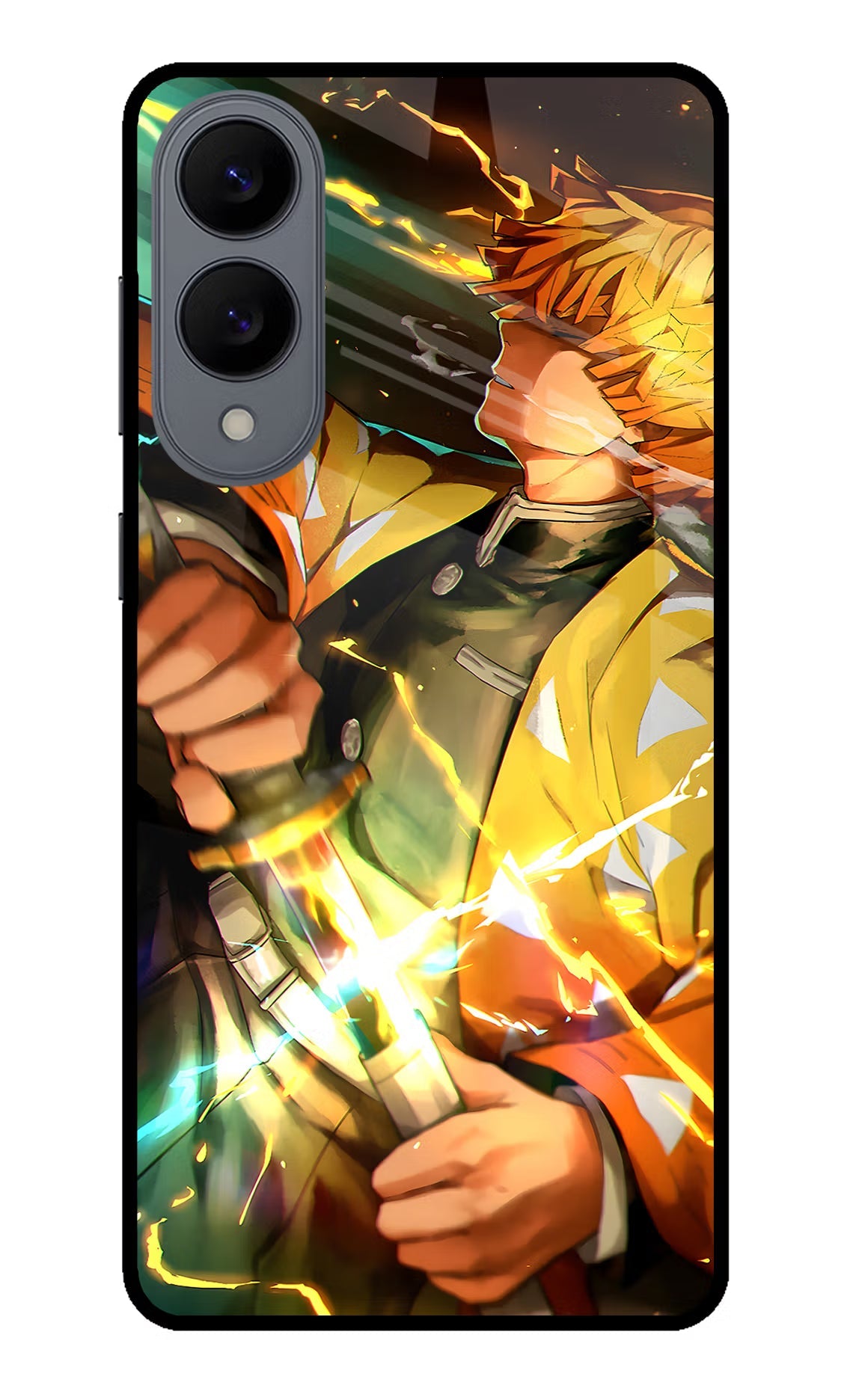 Demon Slayer Samsung S25 Edge Glass Case