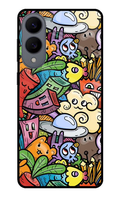 Veggie Doodle Samsung S25 Edge Back Cover