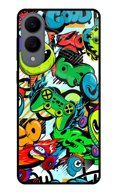Game Doodle Samsung S25 Edge Back Cover