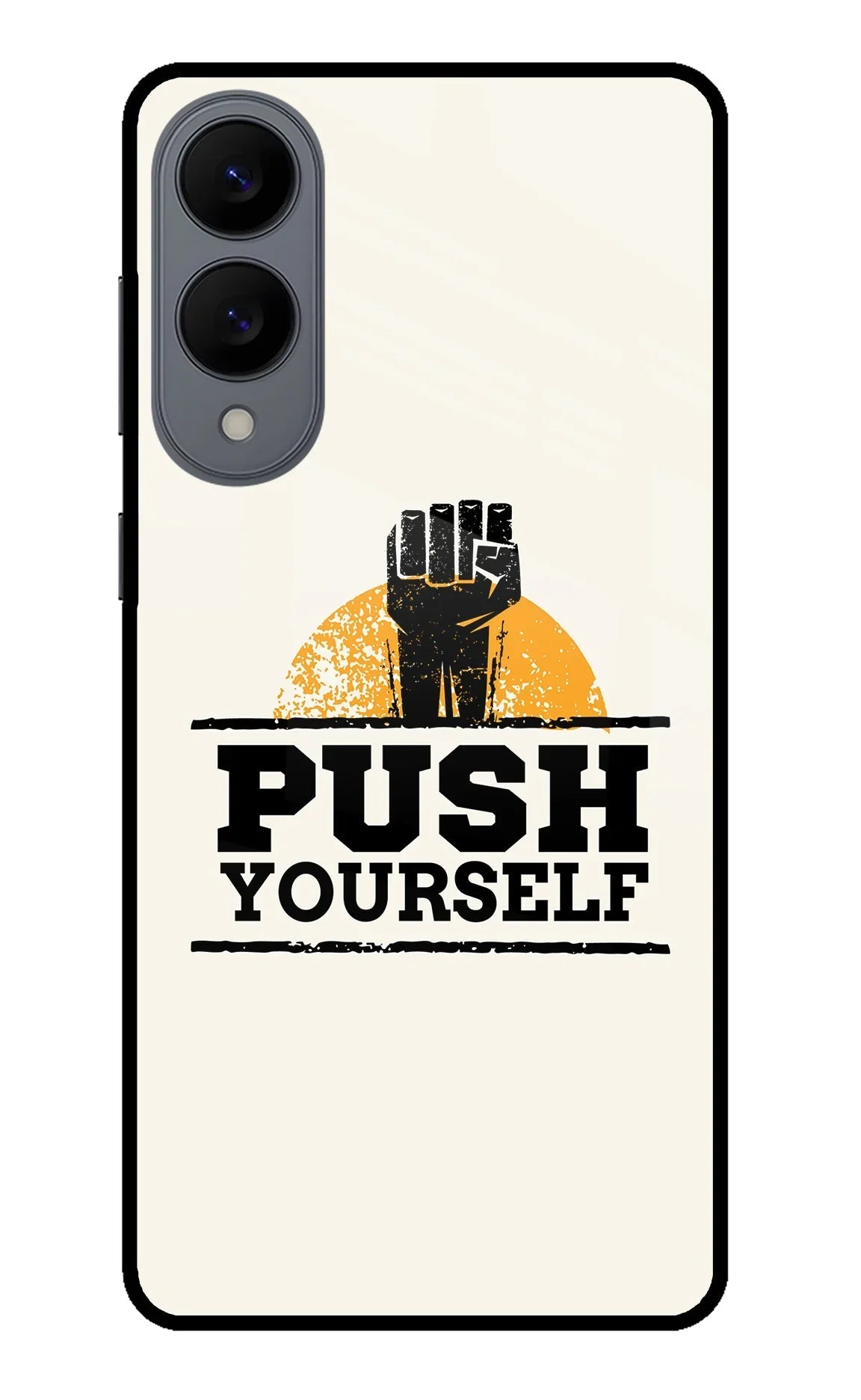 Push Yourself Samsung S25 Edge Back Cover