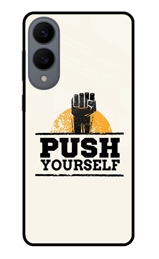 Push Yourself Samsung S25 Edge Back Cover