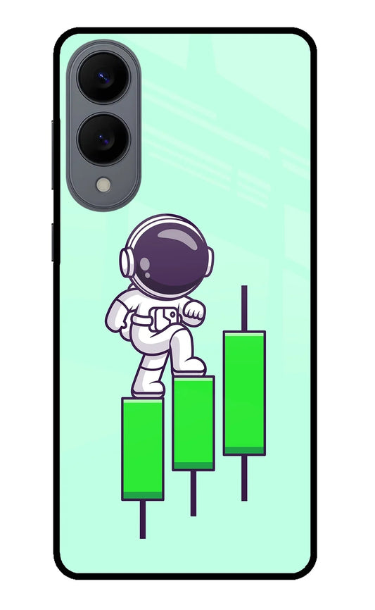 Astronaut Trader Samsung S25 Edge Glass Case