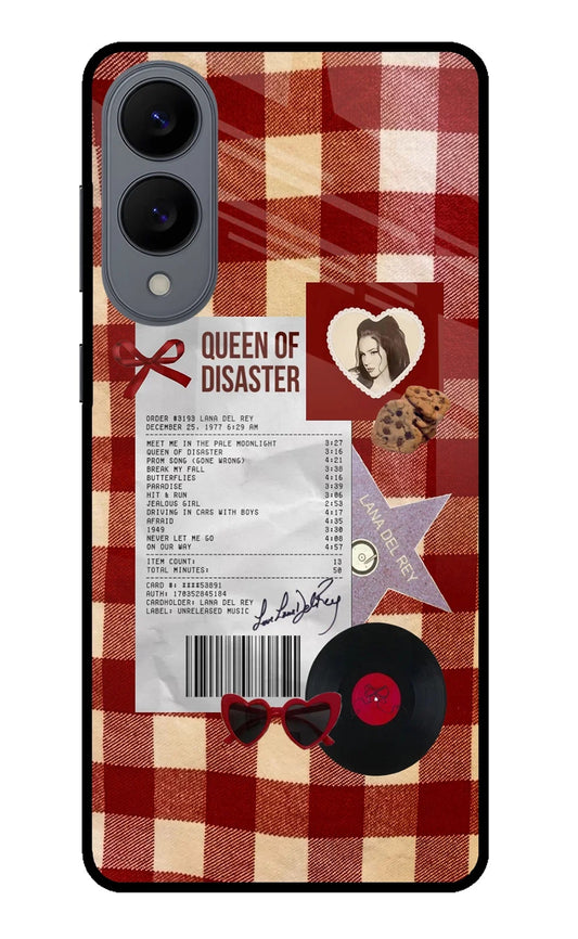 Queen of Disaster Samsung S25 Edge Glass Case
