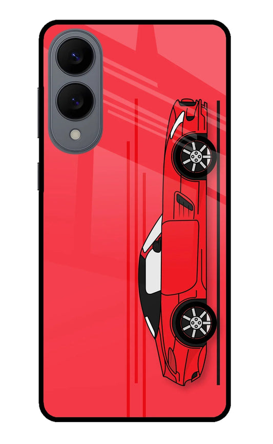 Red Velocity Samsung S25 Edge Back Cover