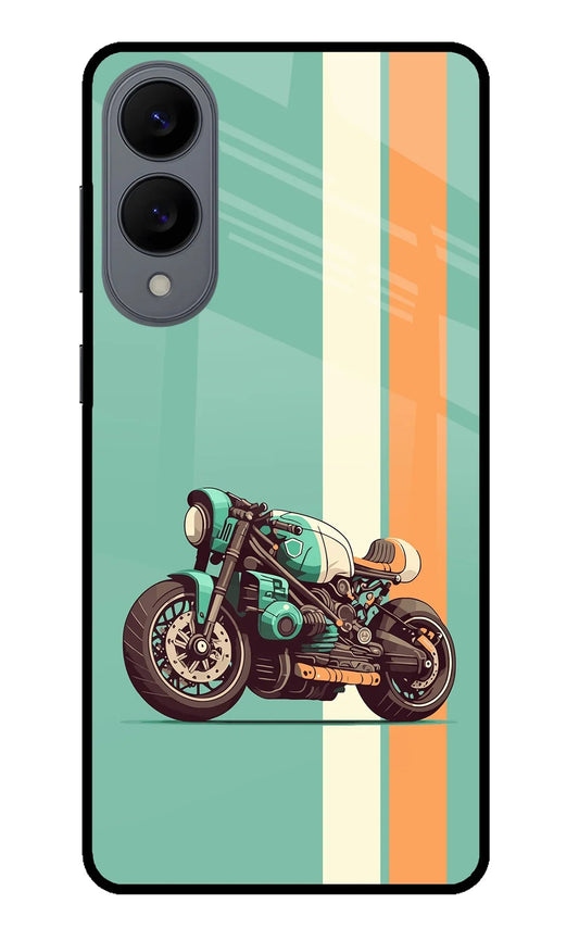 Striped Moto Drift Samsung S25 Edge Back Cover